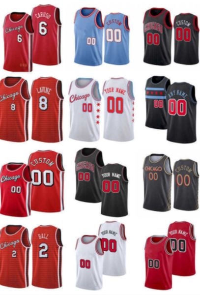 

75th custom men jersey womn youth 19 marko simonovic 25 tyler cook 7 troy brown jr. 22 alize johnson chicago''bulls''bas, Black;red