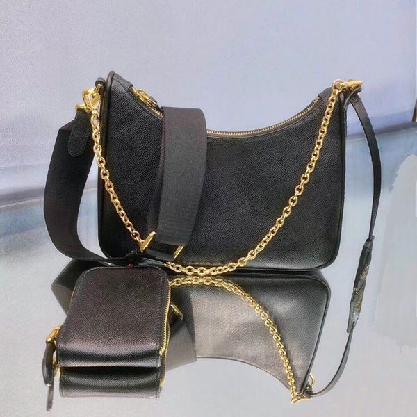 

genuine leather handbag hobo crossbody shoulder bags for women fashion bag lady chains handbags cowhide designer chain purse messenger bag h