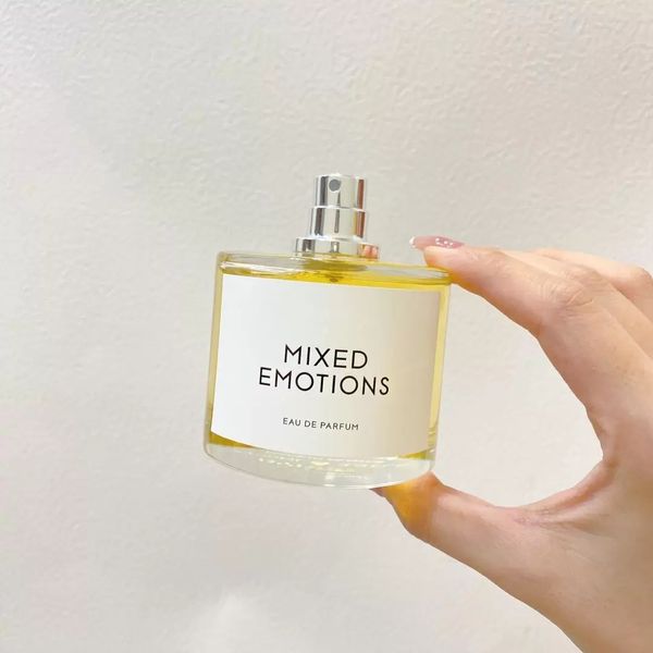 

luxury brand mixed emotions 100ml perfume man woman fragrance classic eau de parfum spray cologne fast ship