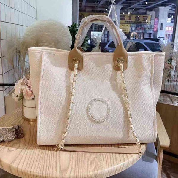 

luxury label pearl women beach bags classic canvas evening bag designers brand ch female fashion big handbags ladies backpack portable large