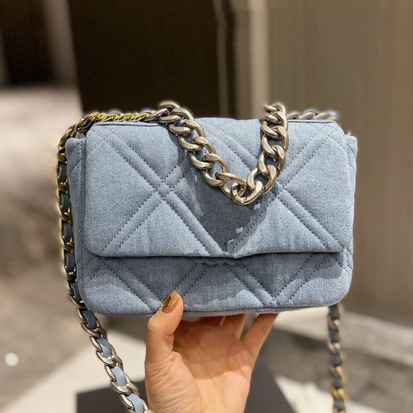 

designer channel bags for women black cc handbag leather chain slant shoulder clutch flap totes bag double letters solid hasp waist square s