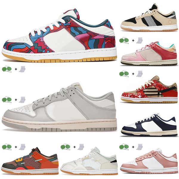 

2022 designer men women dvnk running shoes unc coast zapatos syracuse chicago university blue black nice man woman trainers casual walking s