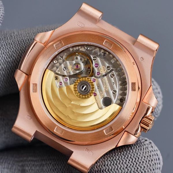 

tt factory men watch designer watches for mens cal.324 mechanical movements 5711/1a 40mm 316l fine steel waterproof c1, Slivery;brown