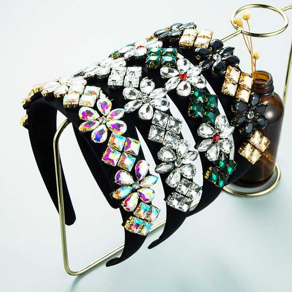 

heming hair hoop baroque wide edge shiny decorative headband female korean face washing net red ornament, Silver