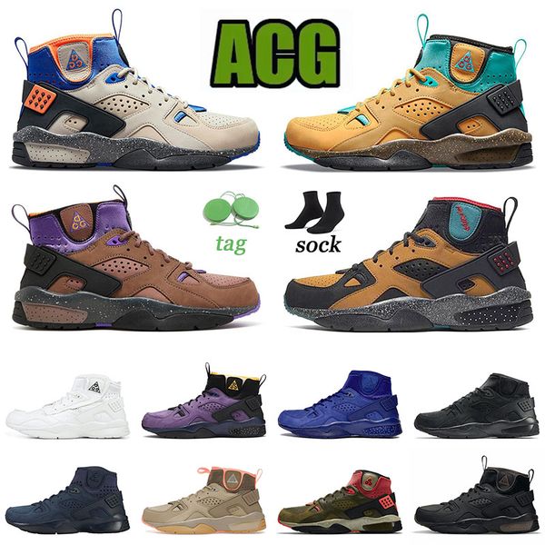 

big size us 11 acg mowabb huarache running shoes hurache olivia kim gravity purple twine dark obsidian sports sneakers mens trainers huarach