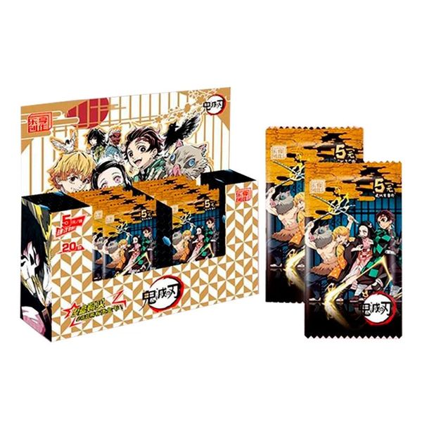 Anime Demon Slayer Blade Card Flash SSP Card Kamado Tanjirou Nezuko Anime Peripheral UR Rare Card Collection Presente de Natal 220720