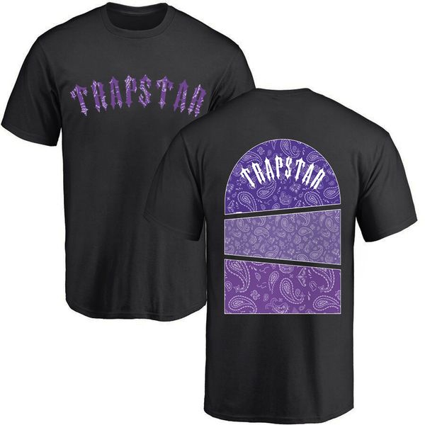 

ts tshirt men fashion casual short sleeve harajuku loose oversized purple texture print t shirts 2tz1t, White;black