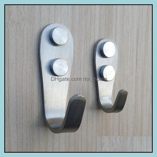 Ganci per accappatoio Ferramenta per il bagno Bagno Accessori per il giardino di casa 2 modelli Porta in acciaio inossidabile Gancio singolo Appendiabiti per armadio da cucina All'ingrosso