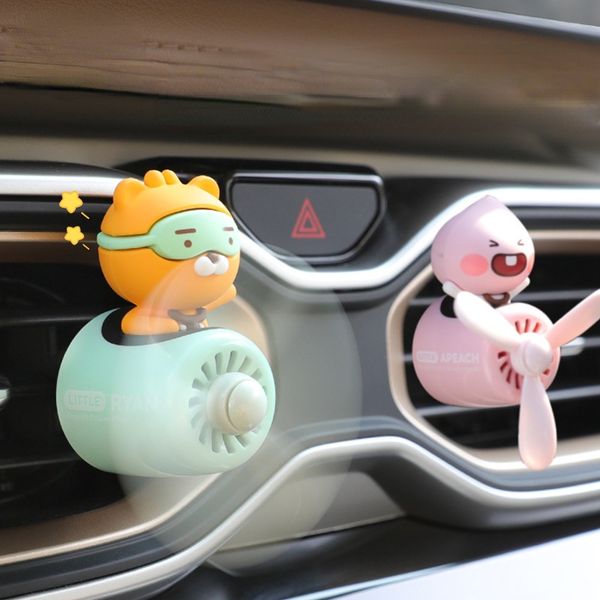 

cute splane pilot propeller air conditioner car air vent clip outlet perfume air freshener accessories aromatherapy fragrance 220712