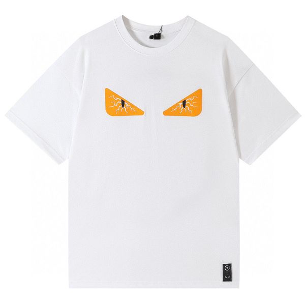 

fashion designer mens t shirt summer short sleeve european american 3d printing t-shirt men women couples casual clothes large c40, White
