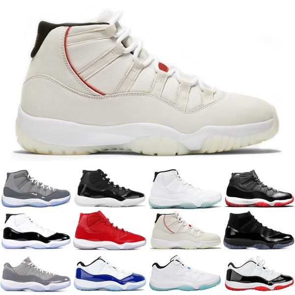 

brand shoes ale jumpman 11 11s men women basketball bred concord cool grey legend blue athletic mens trainers sports sneakers size 5.5-13