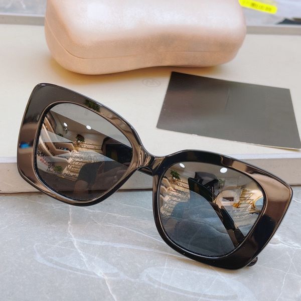 

xiaoxiangfeng ch5422 super fire sunglasses women's brown high version sunscreen anti-uv glasses men's trendy rectangular sunglasse, White;black
