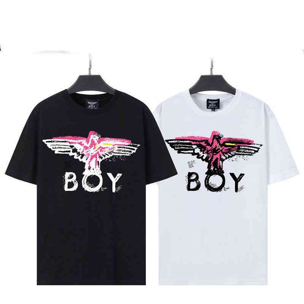 New Designer Fashion Boys Classic Uomo e donna Eagle Brand Wings T-shirt girocollo Summer High Street maniche corte T-shirt