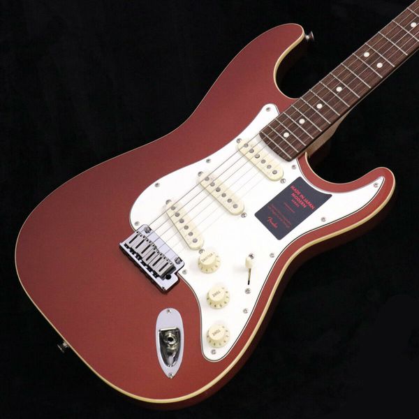 

modern st sunset orange metallic electric guitar