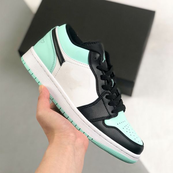 

with keychain 1s 1 low basketball shoes light smoke grey cactus shadow trainers unc hyper royal laser blue men women running sneakers, Black