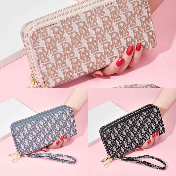 

long new fashion large capacity women's double zipper handbagleather shoulder s for women summer lady clutch crossbody bag