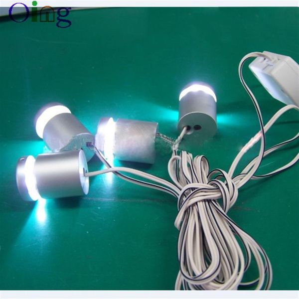 

6pcs/set led standoff colorful light aluminum sign side clamp fixing holder for acrylic plate display led signage holder311y