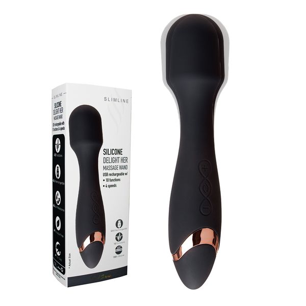 Yeni 10 Hızlı Güçlü Magic Wand AV Vibratör Kadın Vücut Masajı Kadın Klitoris Stimülatörü Kadın Ürünleri için Seksi Oyuncak