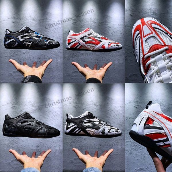

2022 designer paris drive women men black red casual shoes nylon luxury mens racing shoe mesh sneakers 36-46 r5by#