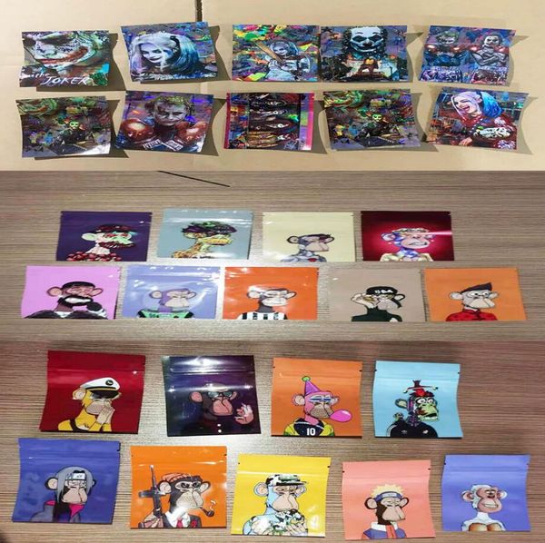 

200 pcs 6x9 cm (2.36"x3.54") zip lock bag pouches aluminum mylar foil food bags customized printed bags with windows