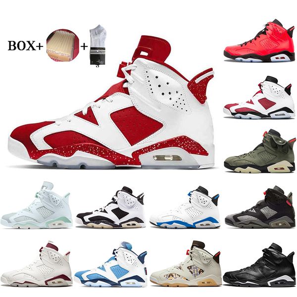 

jumpman new 6 6s oreo mens basketball shoes midnight navy maroon mint foam british khaki triple black infrared white electric green carmine