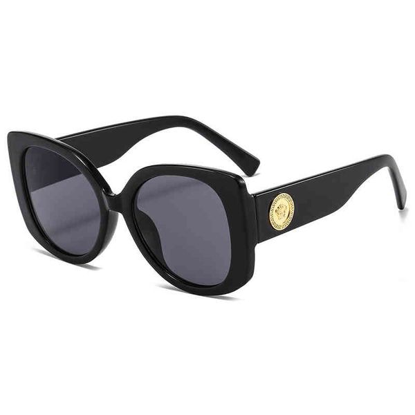 

sunglasses 2022 fashion candy color large frame sunglasses head men's and women's street shooting glasses 8231 bnxd, White;black