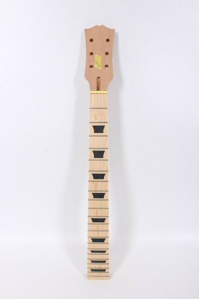 

new mahogany guitar neck 22fret 24.75inch maple fretboard bolt on heel #l