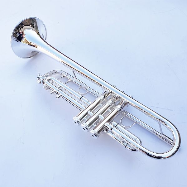 

bb trumpet brass trumpet instrument silver plated bb trumpet with mouthpiece gloves case