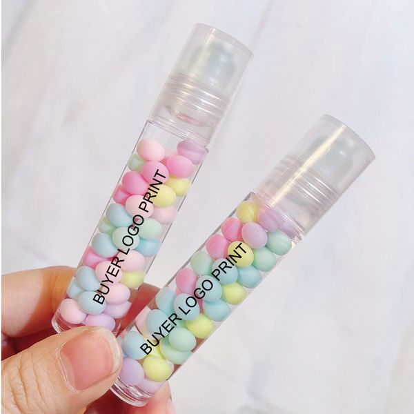 

lip gloss cosmetics clear lipgloss oil shinny bright factory vendor direct design color ball transparent colorless glass lip glaze private l