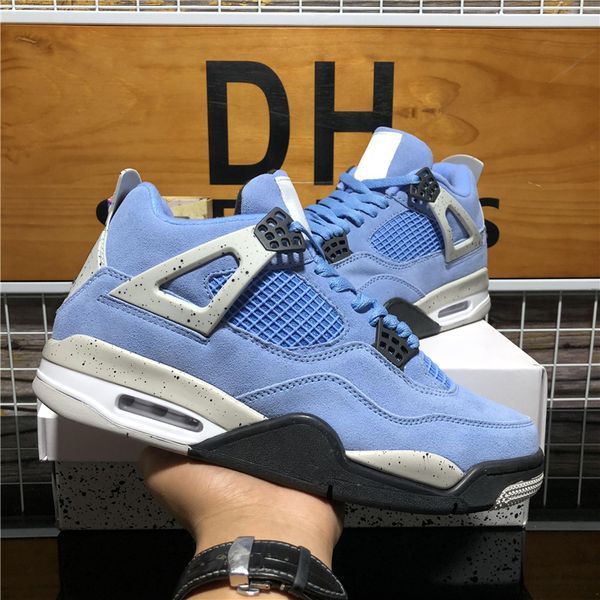 

men women jumpman 4s basketball shoes black cat 4 cactus jack oreo white universitys blue sneaker sail purple metallic luxury designers snea