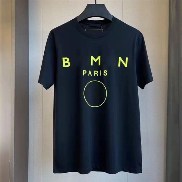 

summer mens womens designers plus size tees loose tees men's casual t shirt clothing shorts sleeve clothes balmaim t-shirt xs261k, Black;brown