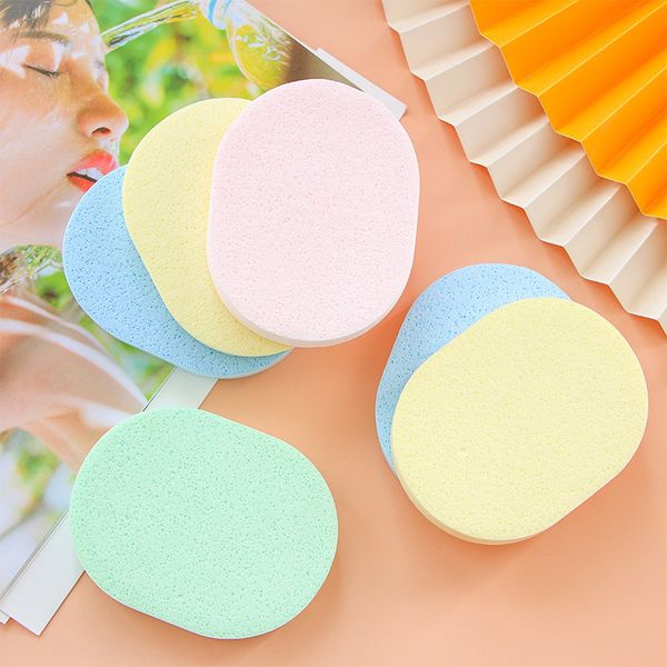 Magic Face Cleaning Puff Wash Pad Alghe cosmetiche Puff Cuscinetti detergenti per il viso Struccante Spugna Esfoliante Scrub Strumento di bellezza