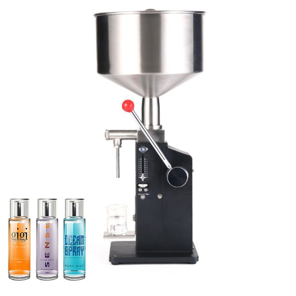 A03 Manuel Sıvı Doldurma Makinesi Kozmetik Şampuan Sos Krem Bal Sıvı Macun Ambalaj Makinesi
