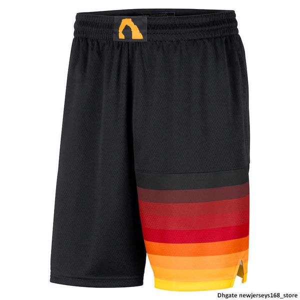 

2022 printed utah swingman pants basketball shorts jazzs performance black