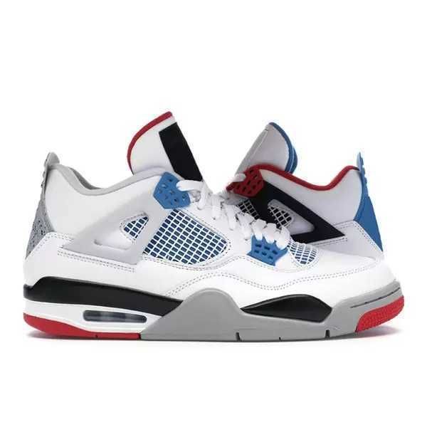 

sneakers sail woman 4s men diy blue og basketball bred 4s, Black
