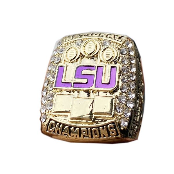 

jewelry ncaa2019 louisiana university league lsu championship ring, Silver