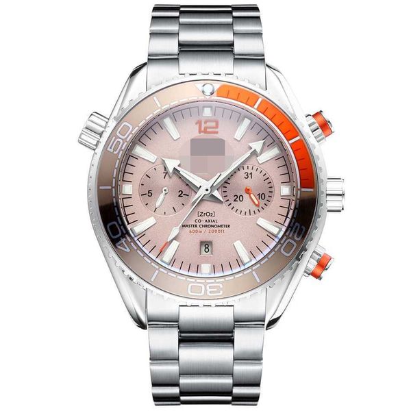 

mens u1multifunction watch sports stainless steel watch, Slivery;brown