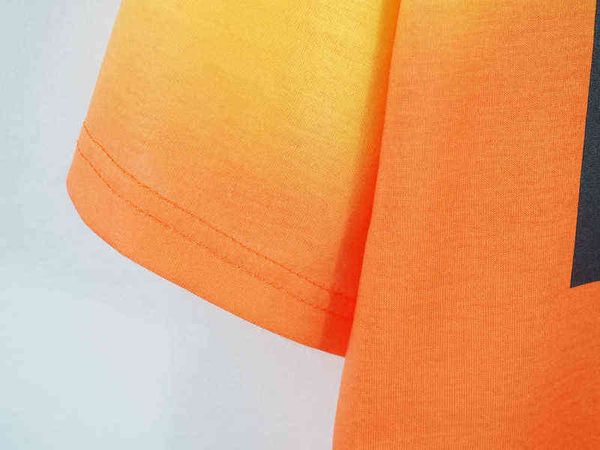 

ow off trendy arrow tie dye gradient sunset short sleeve oversized t-shirty5rc, White;black