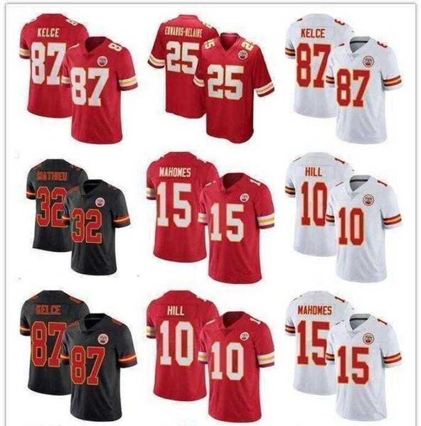 

KCC Mens Women Youth Kids Team Player Game Jersey All Stitched Wholesale American Football Jerseys Sport Outdoors Athletic Apparel Wear Red Embroidered 4XL, Color
