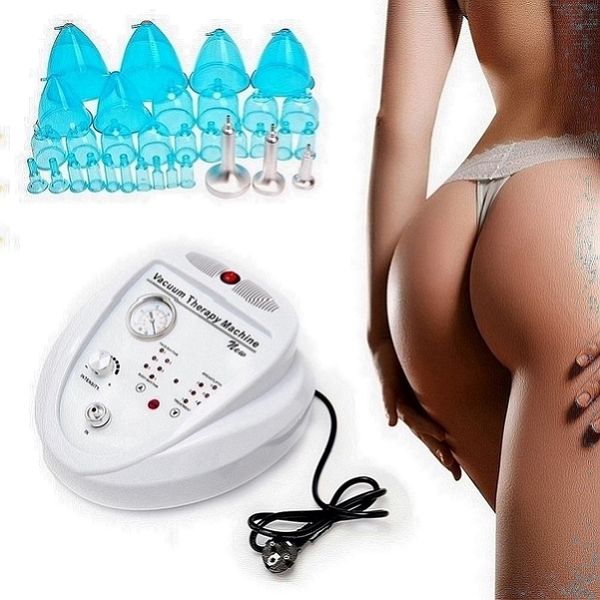 Equipamento esbelto portátil 12 Ajustar modelos de massagem a vácuo Máquina de terapia de aumento da bomba levantando o elevação da bomba de mama Copo de massageador e dispositivo de beleza de modelagem corporal