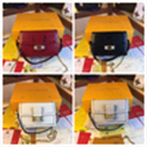 

luxury m55821 m55735 design wallets shoulder bag real evening clutches m55835 leather pouches mini belt bags chain wallet messenger rakpa