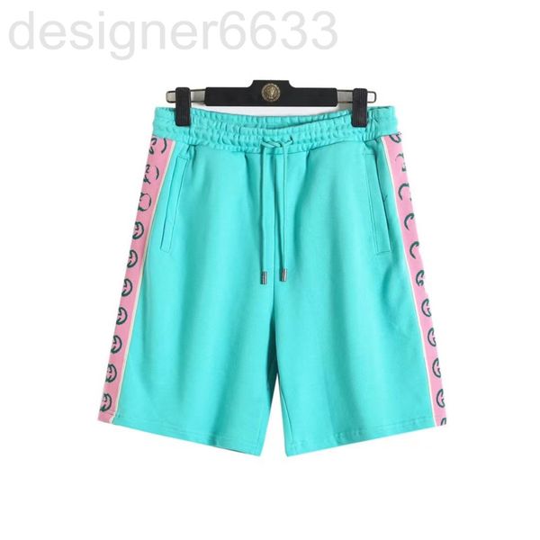 

men's pants designer gaodin classic pineapple theme series side double ribbon five point casual pants short loose couple in summer 7q4x, Black