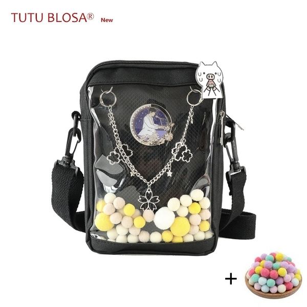 

evening bags kawaii mini crossbody for women cute pvc transparent small cle 220823