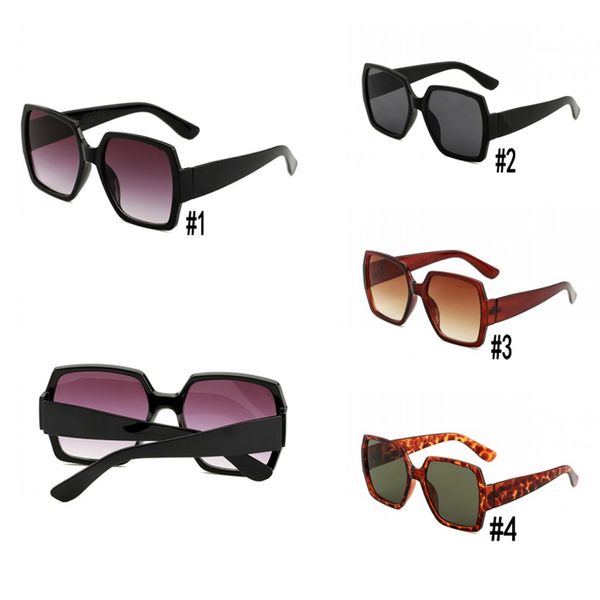 Occhiali da sole con montatura oversize nera Occhiali da sole classici da donna con design quadrato Occhiali da sole da donna che guidano occhiali con protezione UV