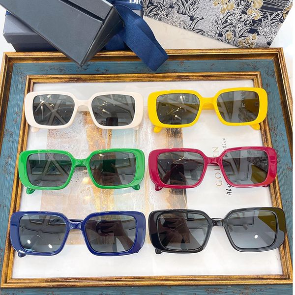 

designer new sunglasses tag su-1 mens or womens fashion shopping square full frame daily casual party glasses outdoor uv protection uv400 wi, White;black