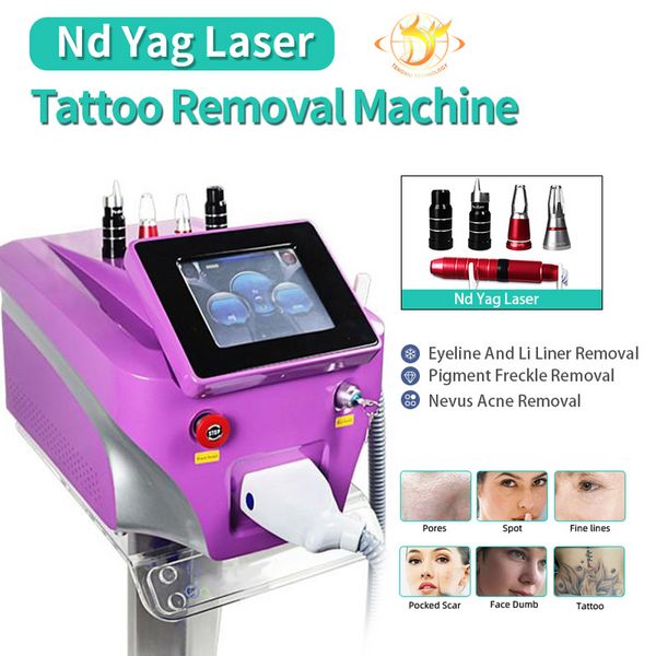 IPL Machine Factory Продав кожа отбеливание лазер мощное пикосекундное пиколазерное оборудование для удаления татуировки с фокусом 393