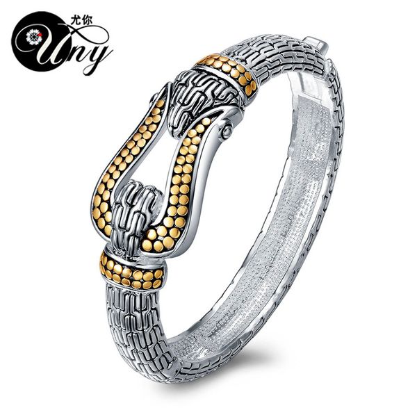 

uny bangle antique horse shoe bracelet fashion designer brand jewelry vintage bangles christmas womens cuff bracelets 220716, Black