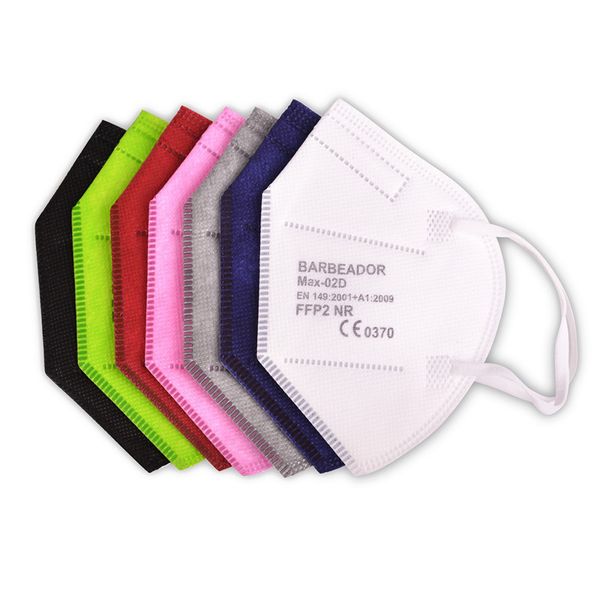 

factory ministry of commerce kn95 mask certified black pink blue gray white green color dustproof and anti-haze face masks