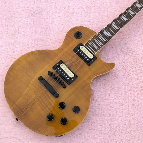 

guitar store standard high yellow black accessorie electric guitar fast