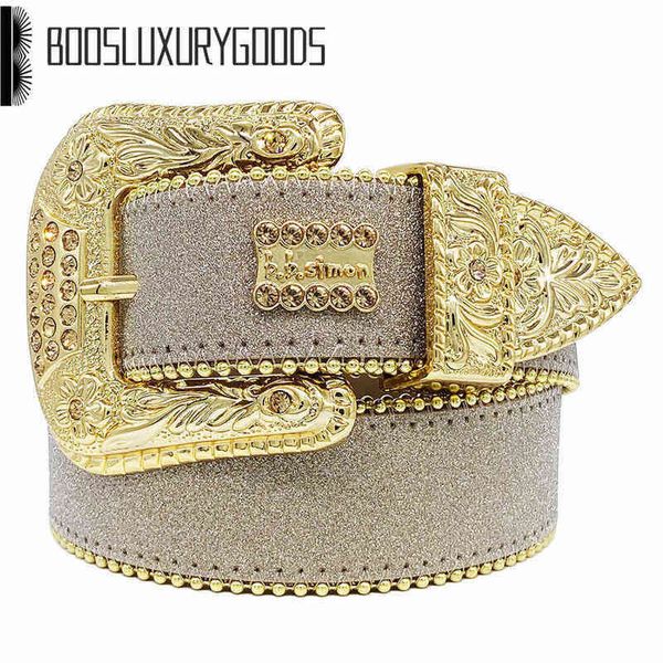 

12022 High quality star model Designer Belt Bb Simon Belts for Men Women Shiny diamond belt black cintura uomo boosluxurygoods
